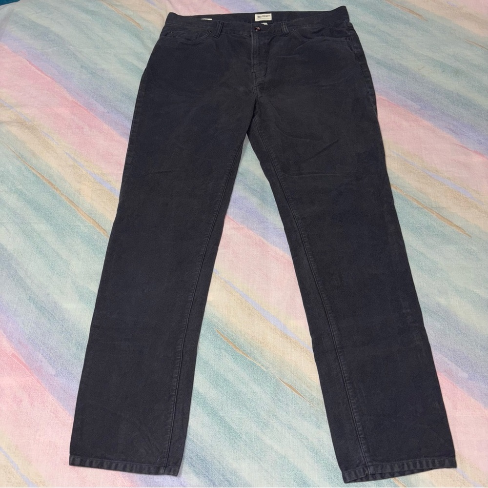 Todd Snyder Pants Men’s size 36x32 Slim Fit Stretch  5 Pocket black washed